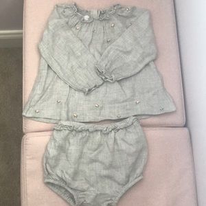 Janie and Jack Roses outfit